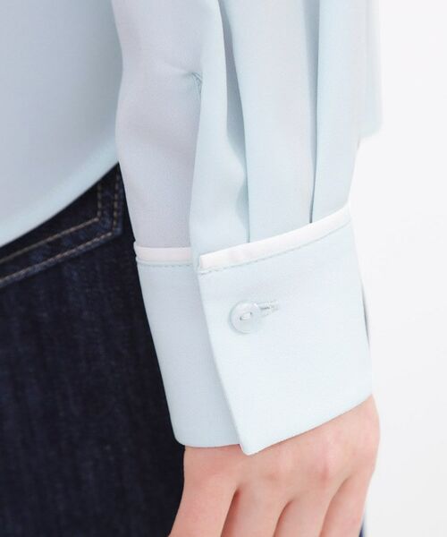 grove / グローブ シャツ・ブラウス | ビジューカラー とろみシャツ | 詳細14