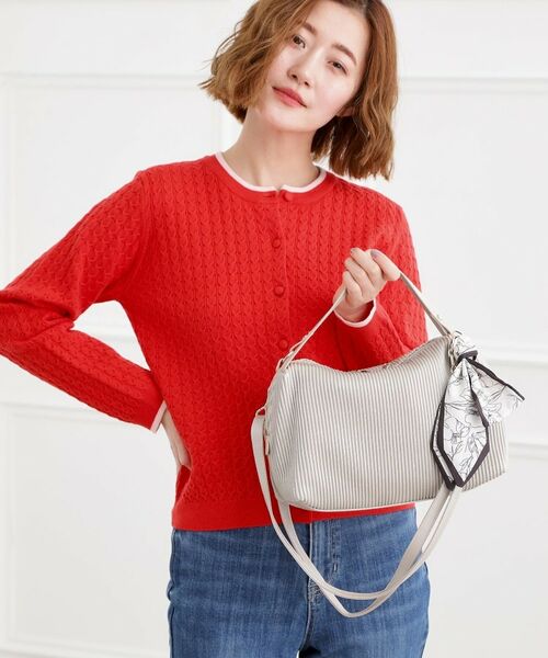 grove / グローブ ショルダーバッグ | プリーツチェーンスカーフショルダー | 詳細1