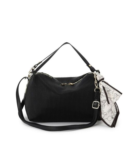 grove / グローブ ショルダーバッグ | プリーツチェーンスカーフショルダー | 詳細10