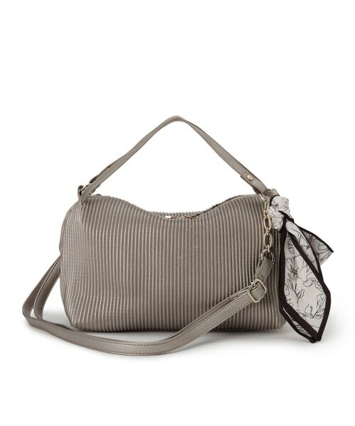 grove / グローブ ショルダーバッグ | プリーツチェーンスカーフショルダー | 詳細11