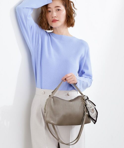 grove / グローブ ショルダーバッグ | プリーツチェーンスカーフショルダー | 詳細3