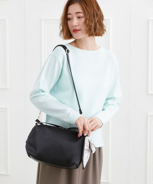 grove / グローブ ショルダーバッグ | プリーツチェーンスカーフショルダー | 詳細6