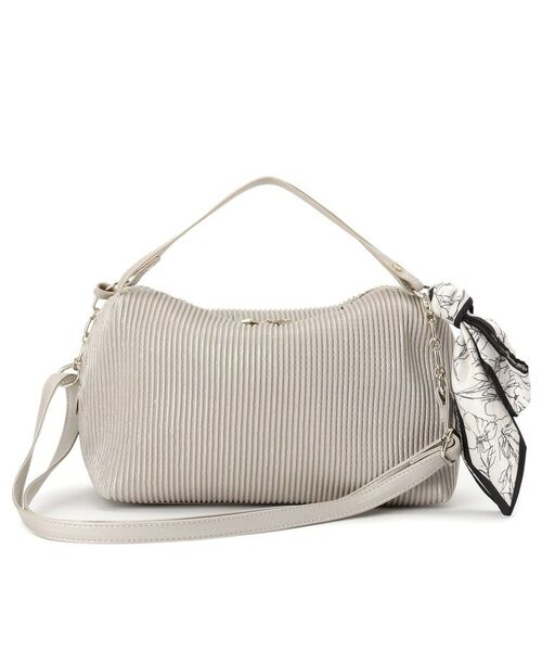 grove / グローブ ショルダーバッグ | プリーツチェーンスカーフショルダー | 詳細9