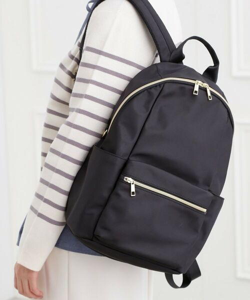 grove / グローブ リュック・バックパック | 【インスタ】人間工学撥水多機能リュック（ブラック(019)）