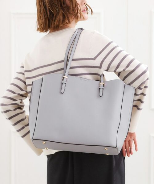 grove / グローブ トートバッグ | 人間工学サイドスリットトート(ブルー(091))