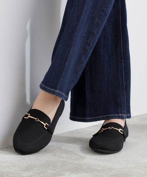 grove / グローブ フラットシューズ | 【人間工学】洗えるニットビットローファー | 詳細6