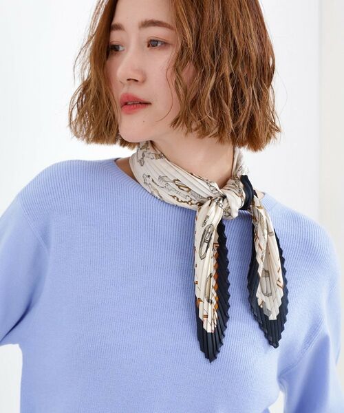 grove / グローブ バンダナ・スカーフ | 柄アソートプリーツスカーフ | 詳細4