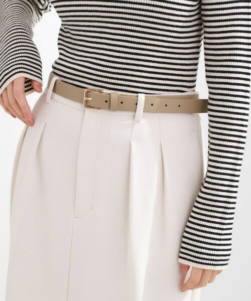 grove / グローブ ベルト・サスペンダー | スムース中太ベルト | 詳細4