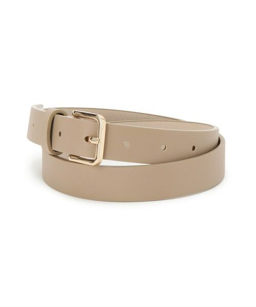 grove / グローブ ベルト・サスペンダー | スムース中太ベルト（ベージュ(052)）