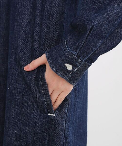 grove / グローブ ロング・マキシ丈ワンピース | 【Lee×grove別注】LOCO FLARE DRESS | 詳細10