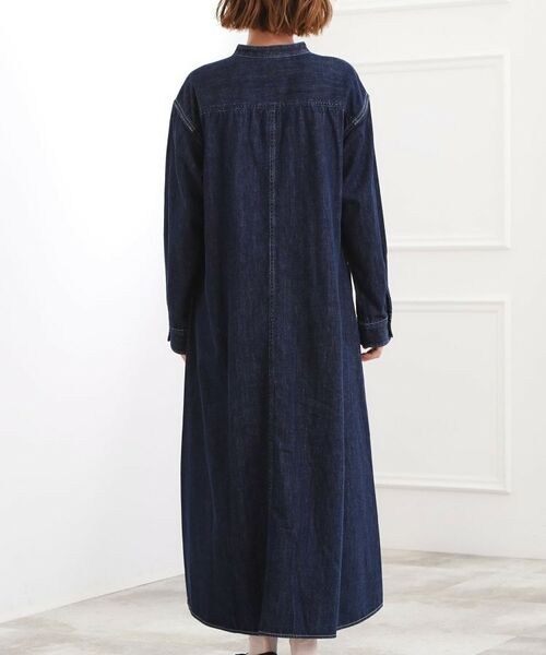 grove / グローブ ロング・マキシ丈ワンピース | 【Lee×grove別注】LOCO FLARE DRESS | 詳細7