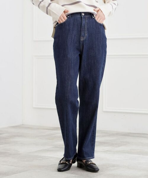 grove / グローブ デニムパンツ | ストレートデニムパンツ(ネイビー(094))