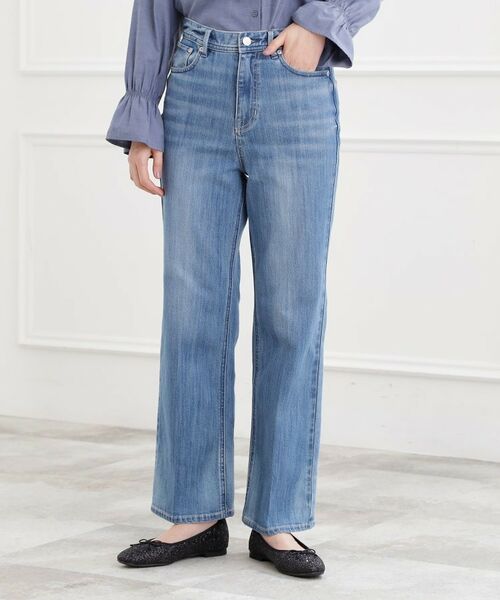 grove / グローブ デニムパンツ | 美シルエットデニムソフトフレアーパンツ | 詳細17