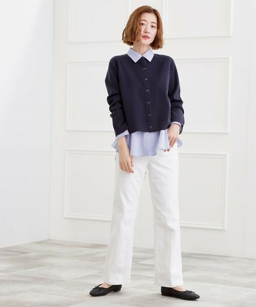 grove / グローブ デニムパンツ | 美シルエットデニムソフトフレアーパンツ | 詳細2