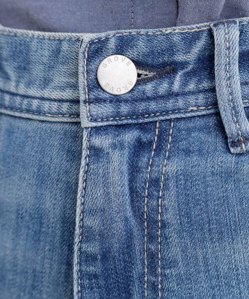 grove / グローブ デニムパンツ | 美シルエットデニムソフトフレアーパンツ | 詳細23