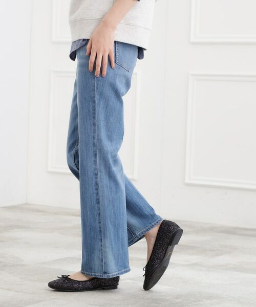 grove / グローブ デニムパンツ | 美シルエットデニムソフトフレアーパンツ | 詳細5