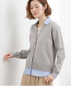 grove / グローブ カーディガン・ボレロ | シャツドッキング ニットカーディガン