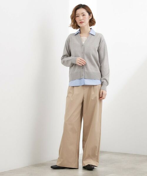 grove / グローブ カーディガン・ボレロ | シャツドッキング ニットカーディガン | 詳細4