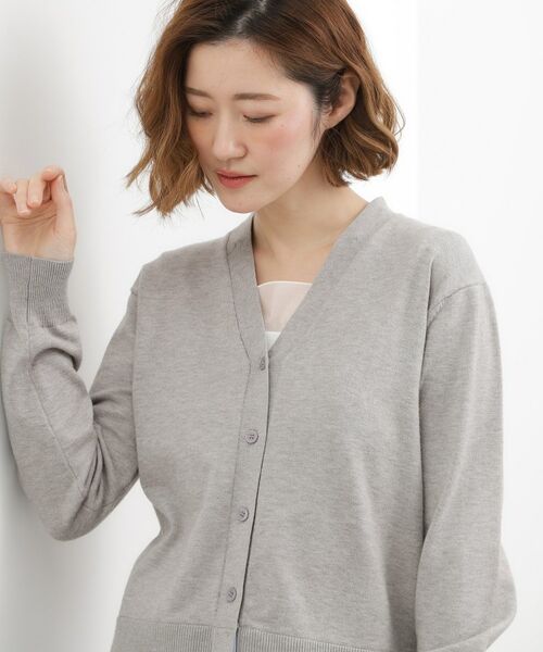 grove / グローブ カーディガン・ボレロ | シャツドッキング ニットカーディガン | 詳細5
