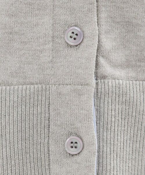 grove / グローブ カーディガン・ボレロ | シャツドッキング ニットカーディガン | 詳細7