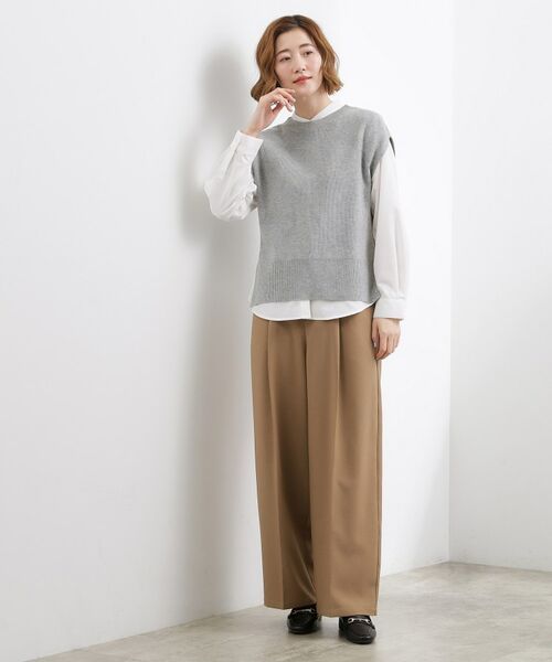 grove / グローブ シャツ・ブラウス | ニットベスト×シャツSET | 詳細12