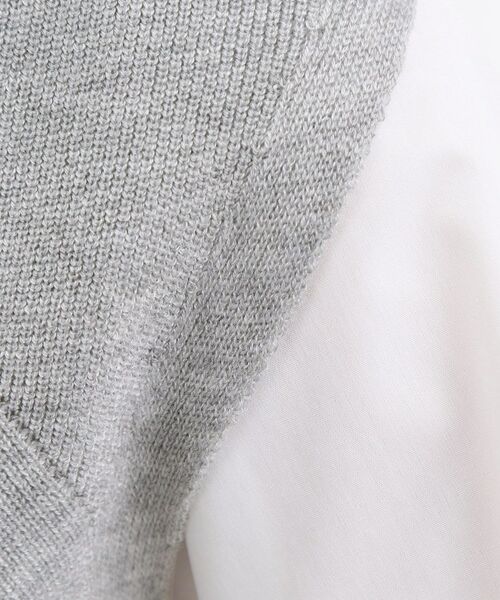 grove / グローブ シャツ・ブラウス | ニットベスト×シャツSET | 詳細14