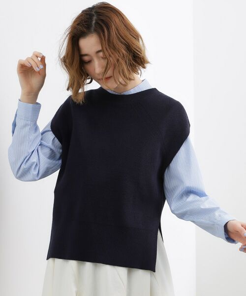 grove / グローブ シャツ・ブラウス | ニットベスト×シャツSET | 詳細15