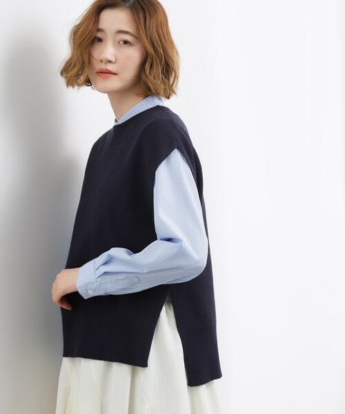 grove / グローブ シャツ・ブラウス | ニットベスト×シャツSET | 詳細16