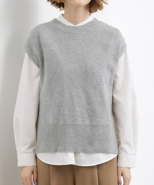grove / グローブ シャツ・ブラウス | ニットベスト×シャツSET | 詳細22