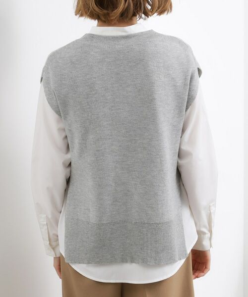 grove / グローブ シャツ・ブラウス | ニットベスト×シャツSET | 詳細24