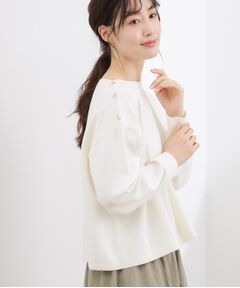 grove / グローブ ニット・セーター | 【おうちで洗える】顔周りすっきり、ボートネックニット