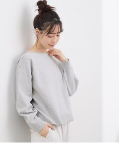 grove / グローブ ニット・セーター | 【おうちで洗える】顔周りすっきり、ボートネックニット