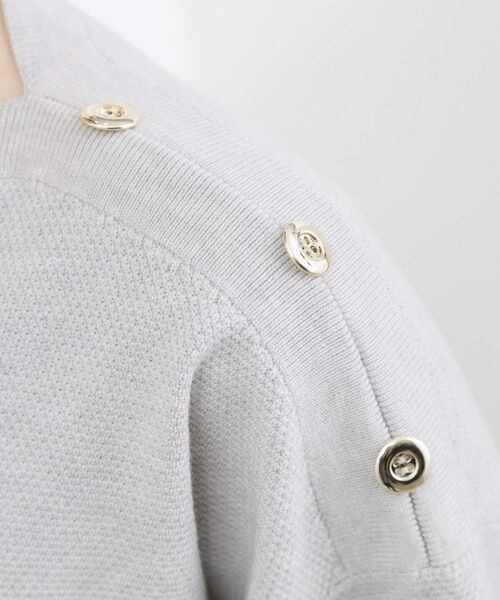 grove / グローブ ニット・セーター | 【おうちで洗える】顔周りすっきり、ボートネックニット | 詳細27