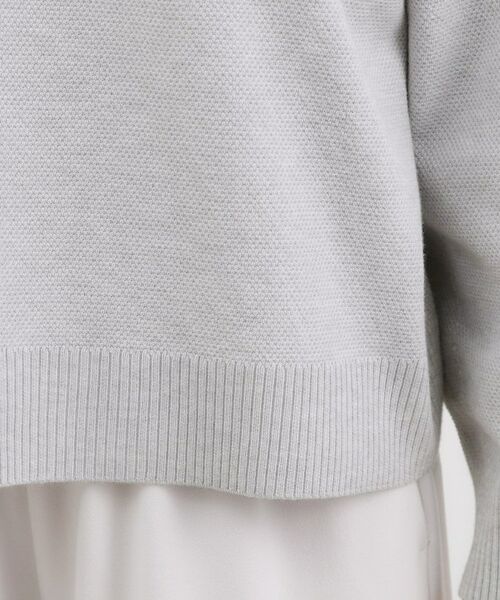 grove / グローブ ニット・セーター | 【おうちで洗える】顔周りすっきり、ボートネックニット | 詳細30
