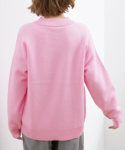 grove / グローブ ニット・セーター | スウェットライクVネックニット | 詳細15