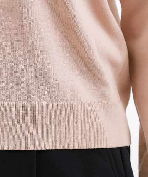 grove / グローブ ニット・セーター | ディテールで差がつく　大人のスカーフ柄ボウタイニット | 詳細18