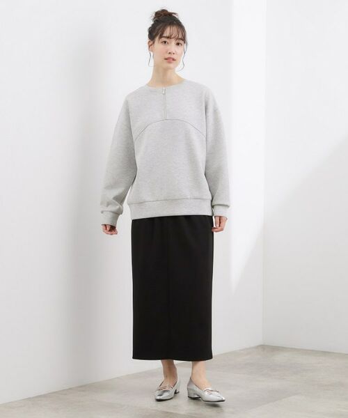 grove / グローブ スウェット | 2WAYハーフジップスウェット | 詳細10