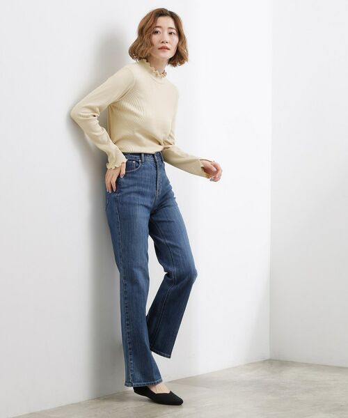 grove / グローブ カットソー | シルクライクリブタートルネック | 詳細11