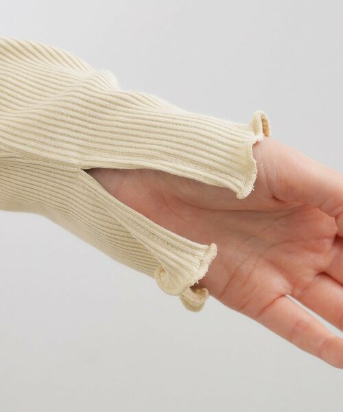 grove / グローブ カットソー | シルクライクリブタートルネック | 詳細18