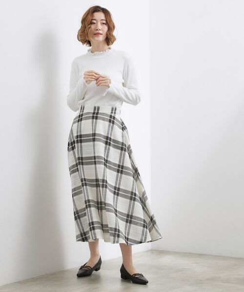 grove / グローブ カットソー | シルクライクリブタートルネック | 詳細3