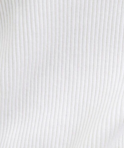 grove / グローブ カットソー | シルクライクリブタートルネック | 詳細4