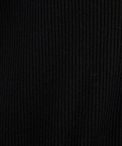 grove / グローブ カットソー | シルクライクリブタートルネック | 詳細8