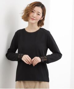 grove / グローブ Tシャツ | シアーレイヤードスリーブロンT