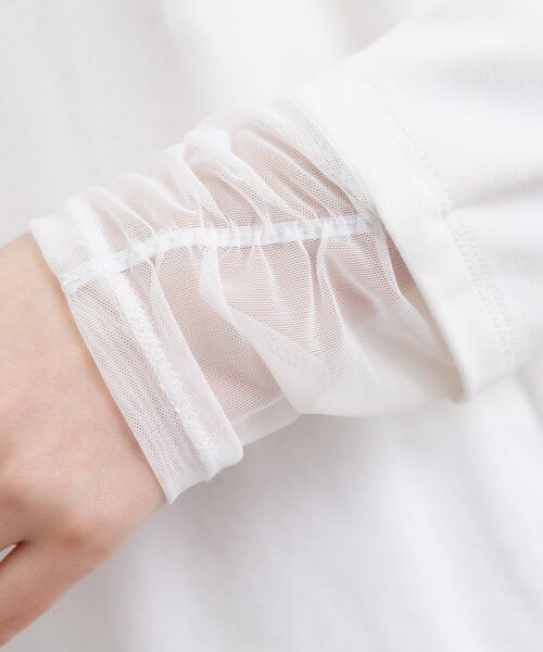 grove / グローブ Tシャツ | シアーレイヤードスリーブロンT | 詳細18