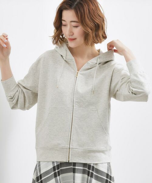 grove / グローブ パーカー | ベアミニ裏毛 ジップフーディ | 詳細1