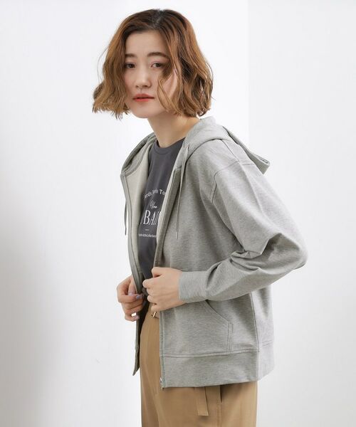 grove / グローブ パーカー | ベアミニ裏毛 ジップフーディ | 詳細6