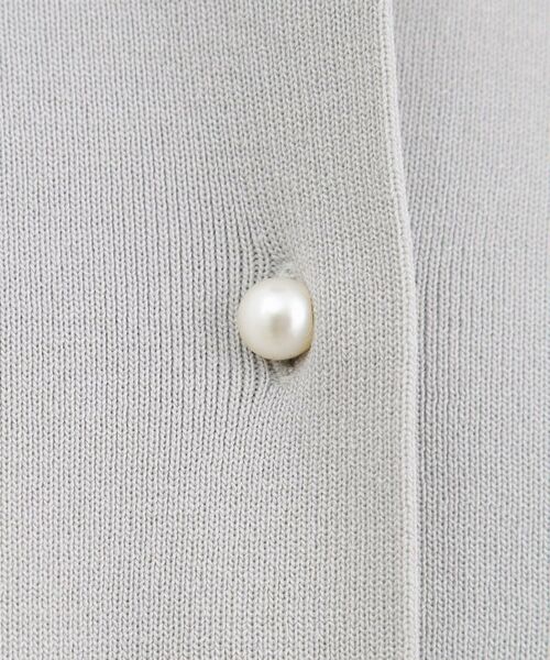 grove / グローブ カーディガン・ボレロ | 【SETUP対応】パール調釦ニットカーディガン | 詳細4