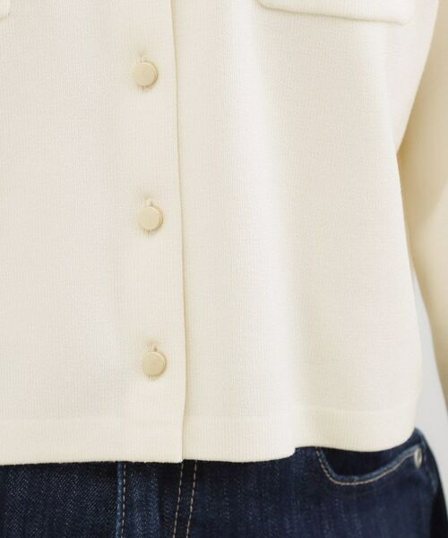 grove / グローブ カーディガン・ボレロ | コットンブレンド襟付きカーディガン | 詳細26