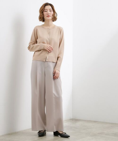 grove / グローブ カーディガン・ボレロ | ミニスパンコールクルーカーディガン | 詳細11