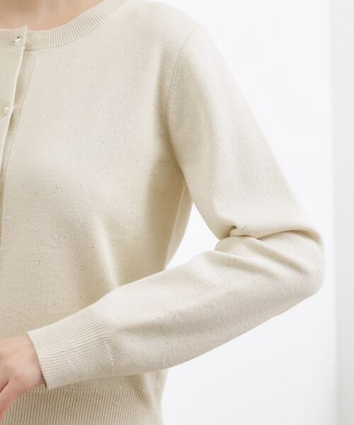 grove / グローブ カーディガン・ボレロ | ミニスパンコールクルーカーディガン | 詳細17